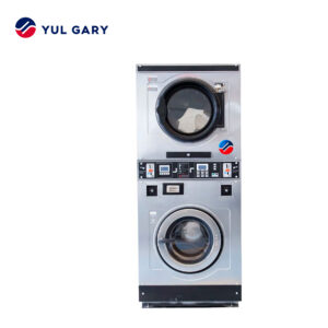 Lave-linge/sèche-linge chauffé au gaz (en acier inoxydable) YG0480 - YG0481
