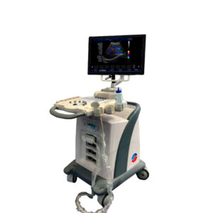 Chariot Ultrasons Doppler Couleur avec Roues Modèle 3D YG1012